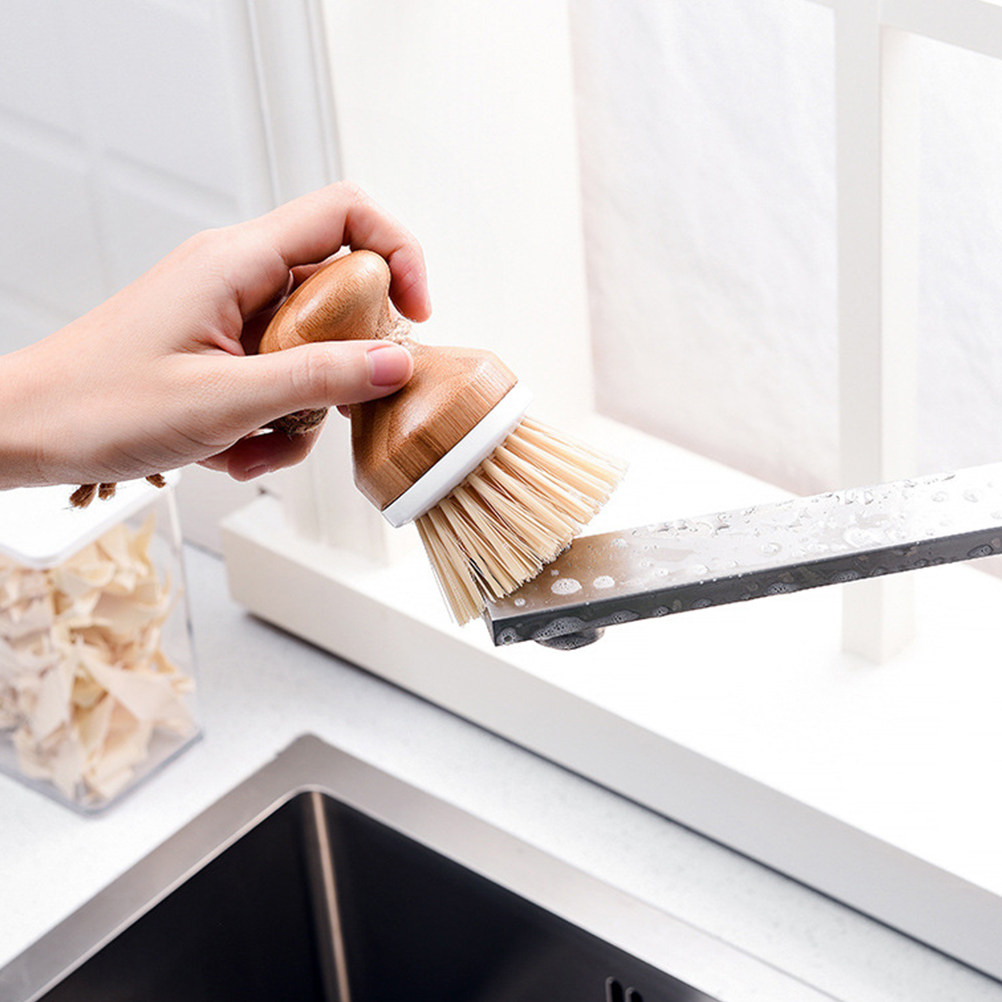 1 stuks keukenborstel met bamb - Dish Brush Bamboo recensie en prijs