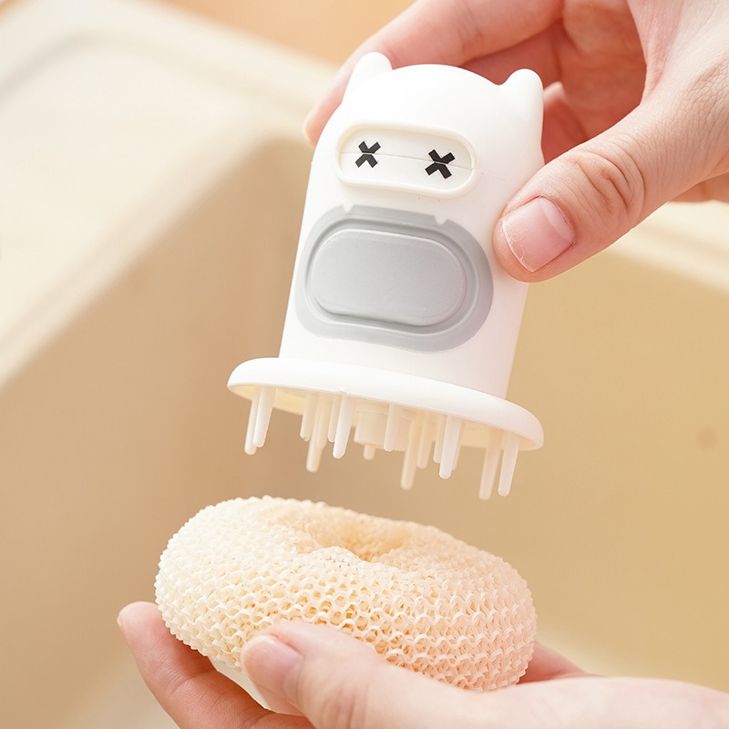 Keuken Cartoon Drukknop Flesse - Dish Brush Bamboo recensie en prijs