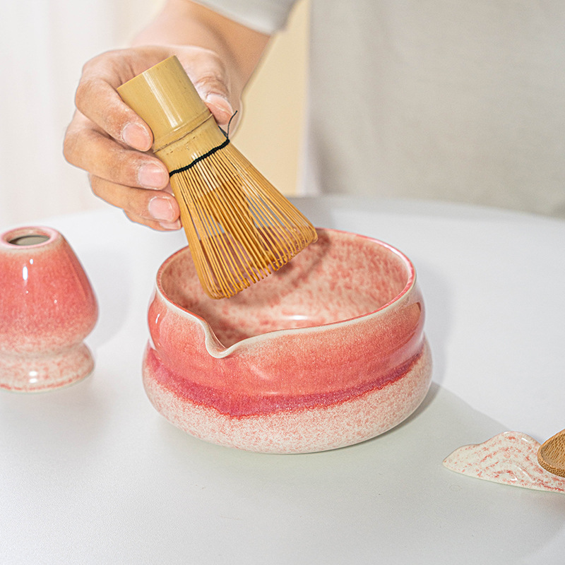 Matcha kommetje, keramische Ma - Dish Brush Bamboo recensie en prijs