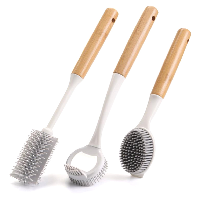 【Moet gehakt】 Non-stick schote - Dish Brush Bamboo recensie en prijs
