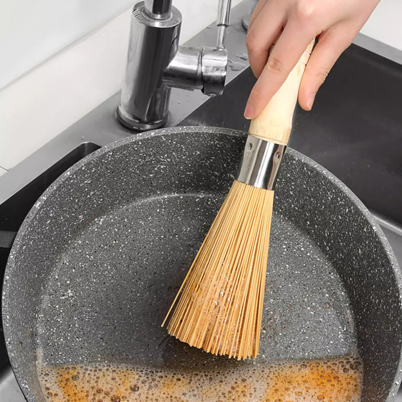 Natuurlijke bamboe potborstel  - Dish Brush Bamboo recensie en prijs