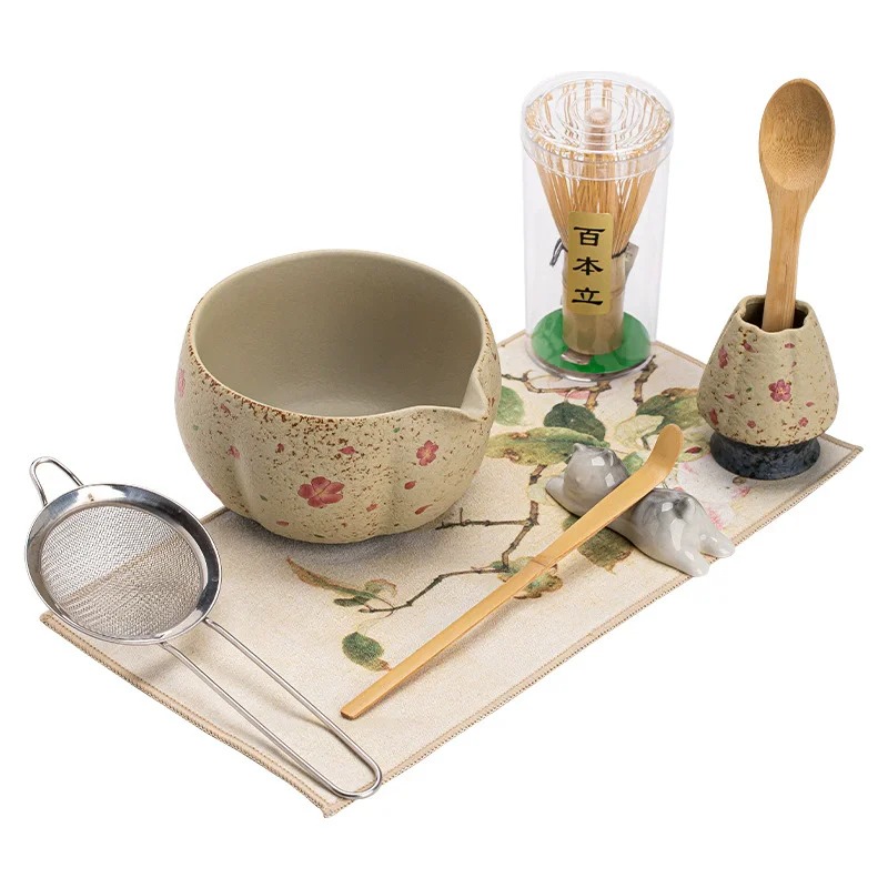 8PCS Japanse Vuursteen rode Ma - Dish Brush Bamboo recensie en prijs
